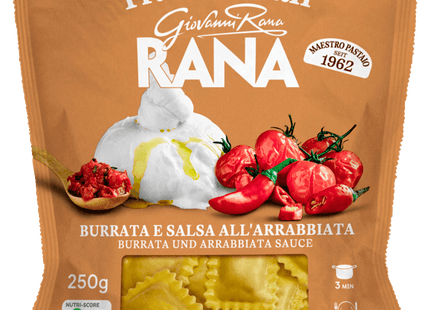 Giovanni Rana Ravioli Burrata und Arrabiata Sauce 250g