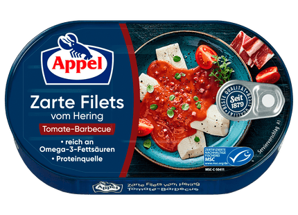 Appel Zarte Filets vom Hering Tomate-Barbecue 200g