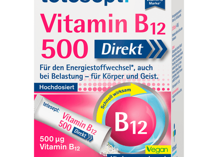 tetesept Vitamin B12 500 Direkt-Sticks 20 Stück