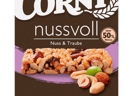 Corny Nussvoll Nuss & Traube 4x24g