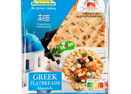 Mestemacher Greek Flatbreads 270g