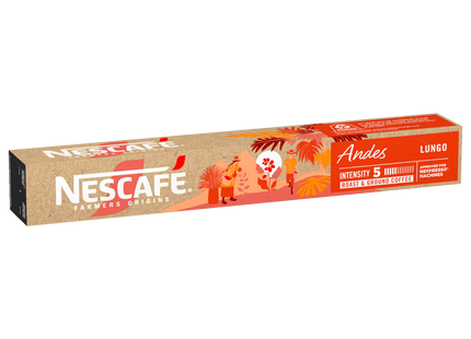 Nescafé Farmers Origins Andes Lungo mild 44g, 10 Kapseln