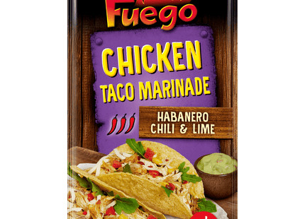 Fuego Chicken Taco Marinade 45ml