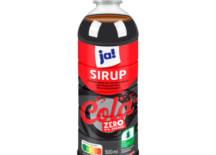 ja! Sirup Cola zero 500ml