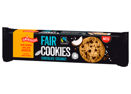 Griesson Fair Cookies Chocolate-Coconut 150g