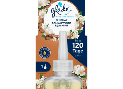 Glade Duftstecker Nachfüller Sensual Sandalwood & Jasmine 20ml