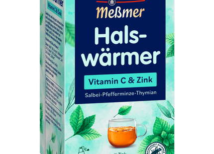 Meßmer Kräutertee Halswärmer 32g, 16 Beutel