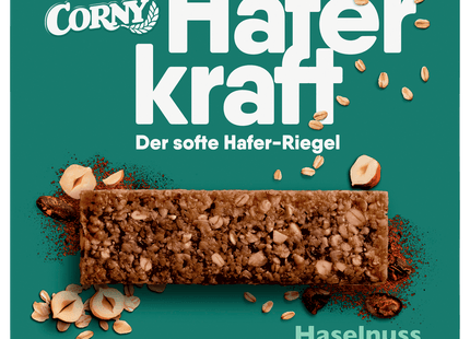 Corny Haferkraft Haselnuss Kakao vegan 4x35g