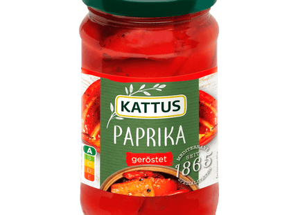 Kattus Paprika Geröstet 300g