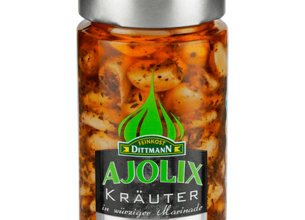 Feinkost Dittmann Ajolix Kräuter in würziger Marinade 230ml