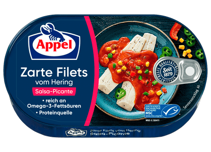 Appel Zarte Filets vom Hering Salsa-Picante 200g