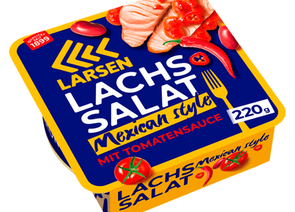 Larsen Lachssalat Mexican Style 220g