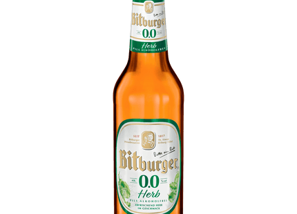 Bitburger Pils Herb 0,0 alkoholfrei 0,33l