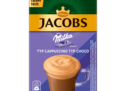 Jacobs Choco Cappuccino Stick Milka 126,4g