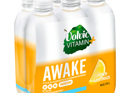 Volvic Awake Vitamin+ Zitrone 6x0,75l