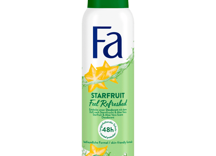 Fa Deospray Feel Refreshed Starfruit 150ml