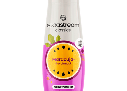 SodaStream Getränkesirup Maracuja ohne Zucker 440ml