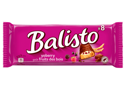 Balisto Schokoriegel Joghurt-Beeren-Mix 8x18,5g