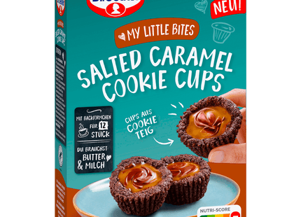 Dr, Oetker Salted Caramel Cookie Cups Backmischung 240g