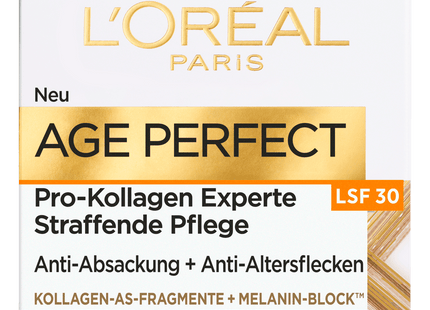 L'Oréal Paris Age Perfect Pro-Kollagen Experte Straffende Pflege LSF30 50ml