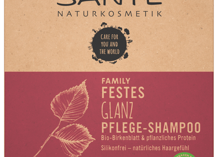 Sante Naturkosmetik Glanz Schampoo Fest 60g