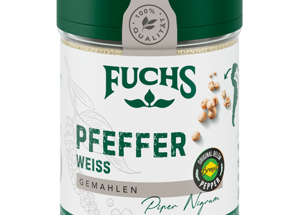 Fuchs Pfeffer weiss gemahlen 60g