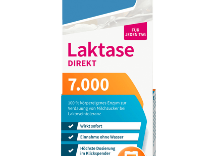 sanotact Laktase direkt 7,000 100 Mini-Tabletten