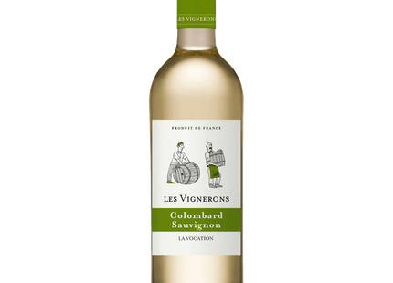 Les Vignerons Weißwein Colombard Sauvignon halbtrocken 0,75l