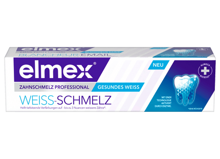 Elmex Zahnpasta Zahnschmelz Professional Weiss-Schmelz 75ml