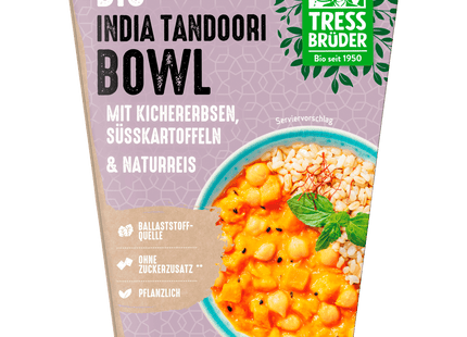 Tress Brüder Bio India Tandoori Bowl vegan 420g