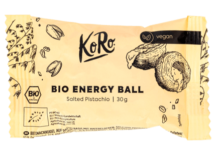 KoRo Bio Energy Ball Salted Pistachio vegan 30g