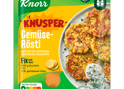 Knorr Fix Knuspriges Gemüse Rösti für 2 Portionen 58g