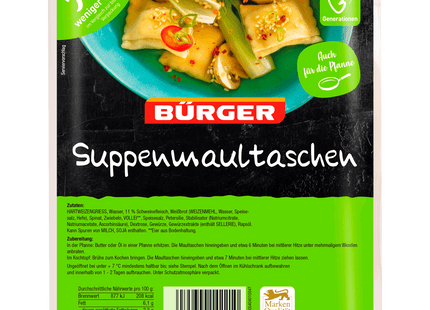 Bürger Suppenmaultaschen 300g