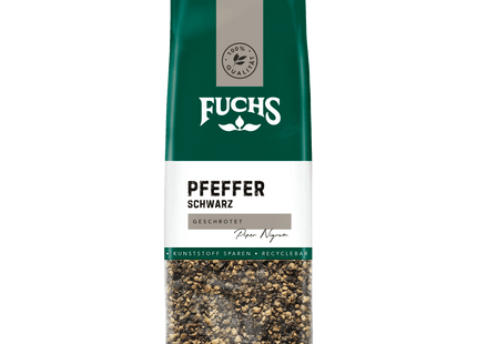 Fuchs Pfeffer schwarz geschrotet 60g