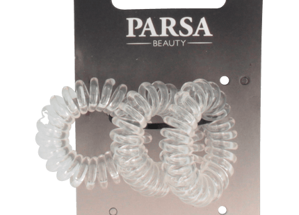 Parsa Beauty Haargummi Anti-Ziep Curly Loops Klein