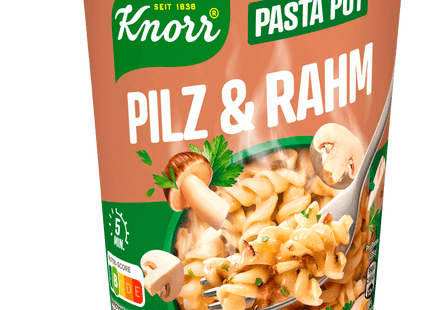 Knorr Pasta Snack Pot Pilz & Rahm 59g