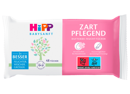 Hipp Babysanft Feuchttücher Zart Pflegend 5x48 Stück