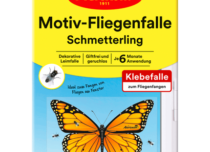 Aeroxon Motiv-Fliegenfalle Schmetterling 4 Stück