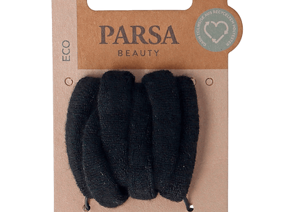 Parsa Beauty Haargummi schwarz 6 Stück