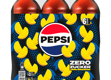 Pepsi Zero Zucker Lemon 6x1,25l