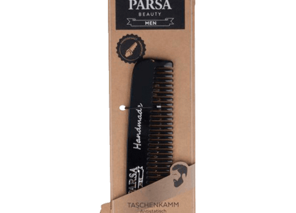 Parsa Beauty Men Taschenkamm schwarz