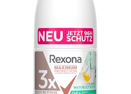 Rexona Deo Roll-On Maximum Protection Lime & Waterlily Scent 50ml