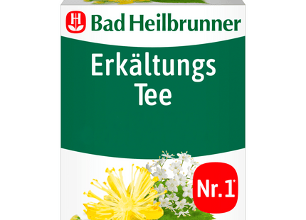 Bad Heilbrunner Arzneitee Erkältungs Tee 16g, 8 Beutel