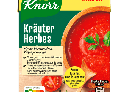 Knorr Tomato al Gusto Kräuter Soße 370 g