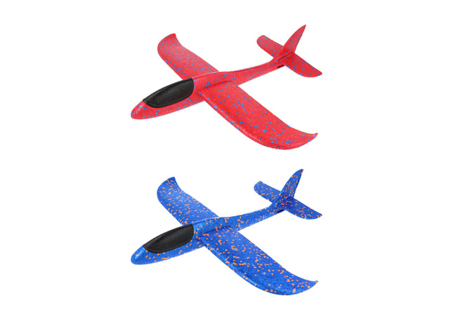 48cm Gleitflieger in 2 Farben - Robuste, leicht zu montierende Segelflugzeuge TK Gruppe® Grosshandel 