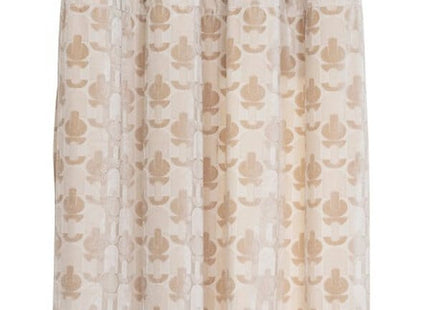 Jacquard-Vorhang Luna 140 x 260 cm leinenbeige