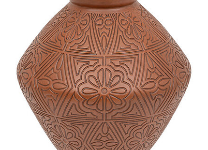 Krug "Exotic panama" H35cm rosa terracotta