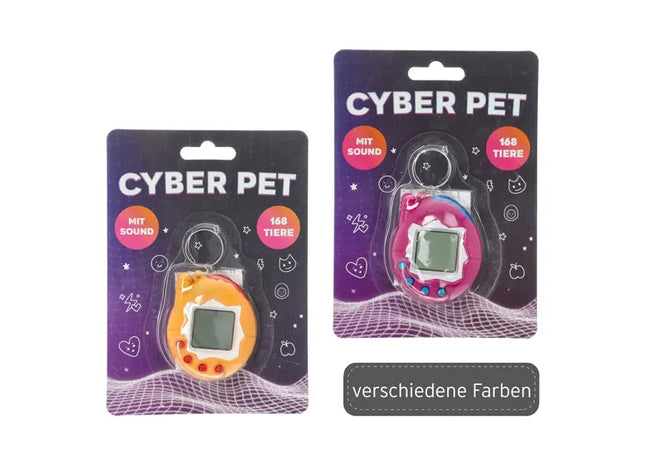 4er Set Cyber Pet Spielekonsolen - Handheld Virtuelle Haustier-Spiele TK Gruppe® Grosshandel 