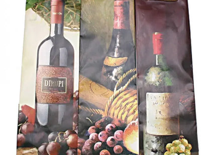 4er-Set Geschenktüten für Lackflaschen, 35x10x10cm - Ideal für stilvolle Präsentationen TK Gruppe® Grosshandel 