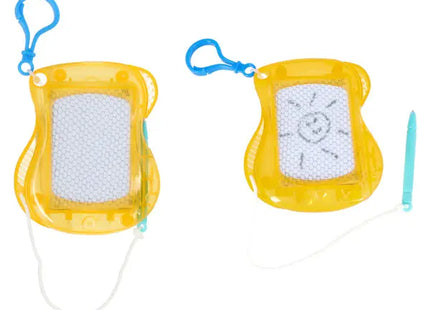 4er Set Zauber-Maltafeln, 10x8 cm, wiederverwendbare Zeichenbretter für Kinder, kreativer Spaß TK Gruppe® Grosshandel 